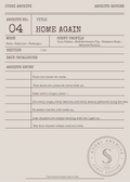 No. 04 Home Again